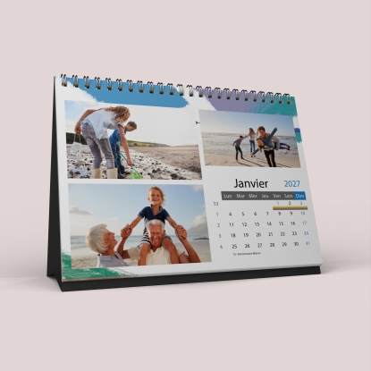 Calendrier LUXE PANO de bureau