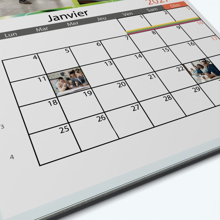 Calendrier PHOTO DATE