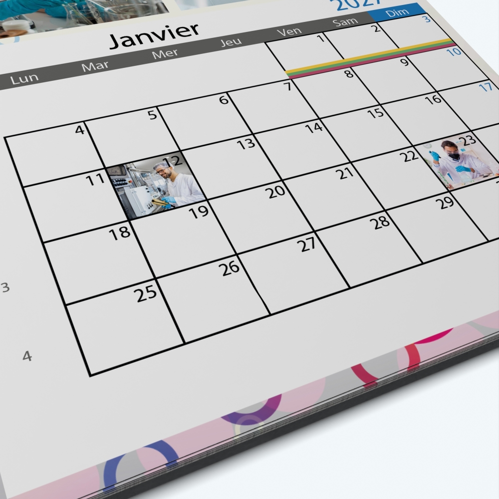 Calendrier PHOTO DATE