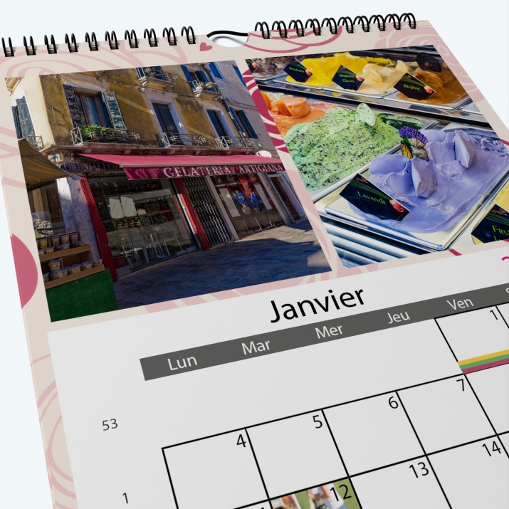 Calendrier PHOTO DATE