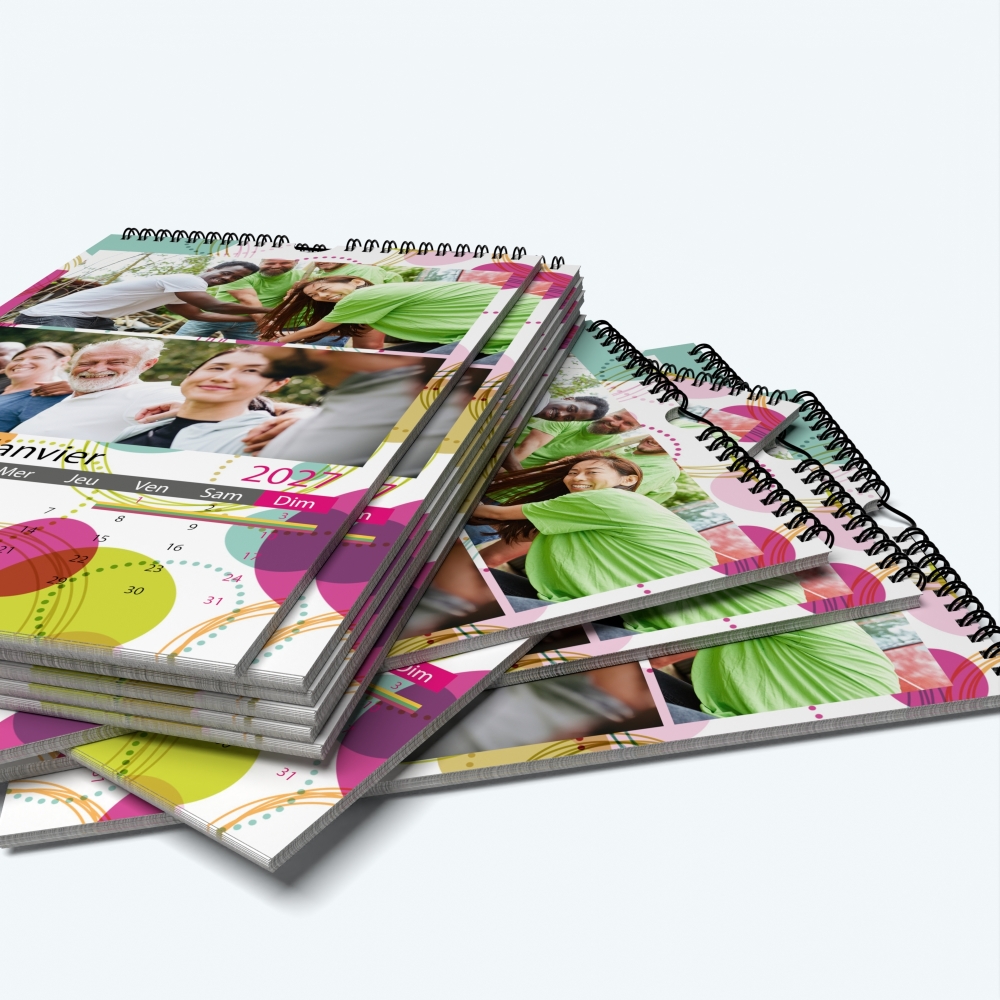 Calendrier photo Classic - Minimum de commande : 25 exemplaires
