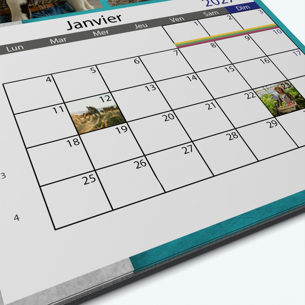 Calendrier PHOTO DATE