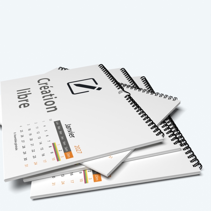 Calendrier photo "PANO" - Minimum de commande : 25 exemplaires