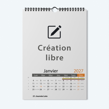 Calendrier photo Classic