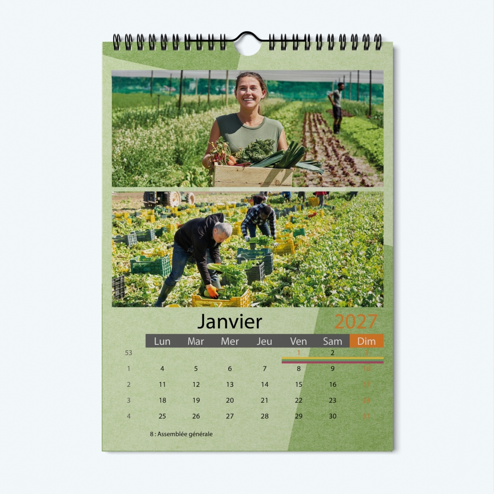 Calendrier photo Classic