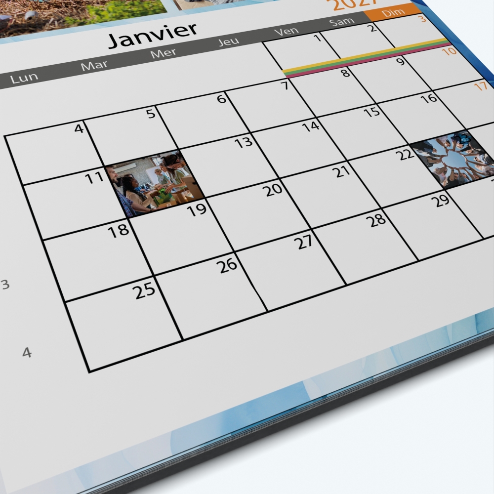 Calendrier PHOTO DATE