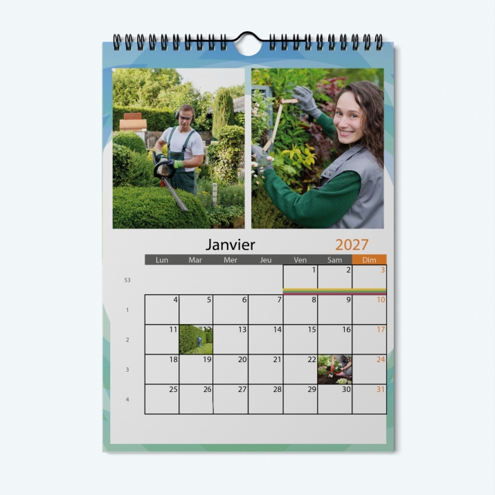 Calendrier PHOTO DATE