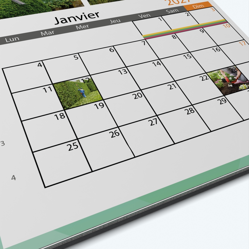 Calendrier PHOTO DATE