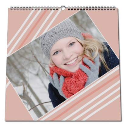Calendrier photo CARRE mural