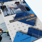 Calendrier photo "PANO" - Grille calendaire personnalisable