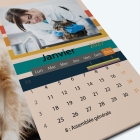 Calendrier photo "PANO" - Grille calendaire personnalisable