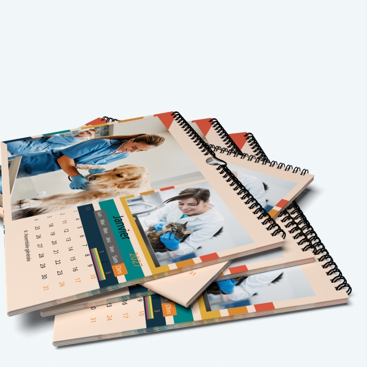 Calendrier photo "PANO" - Minimum de commande : 25 exemplaires