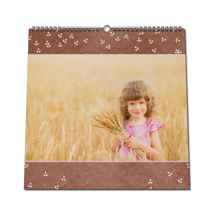 Calendrier photo CARRE mural Calendrier photo CARRE mural