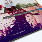 Calendrier photo Classic - Grille calendaire personnalisable