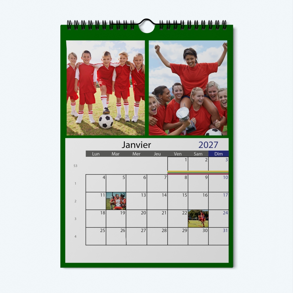 Calendrier PHOTO DATE