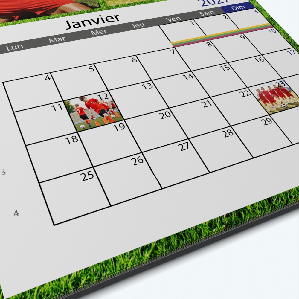 Calendrier PHOTO DATE