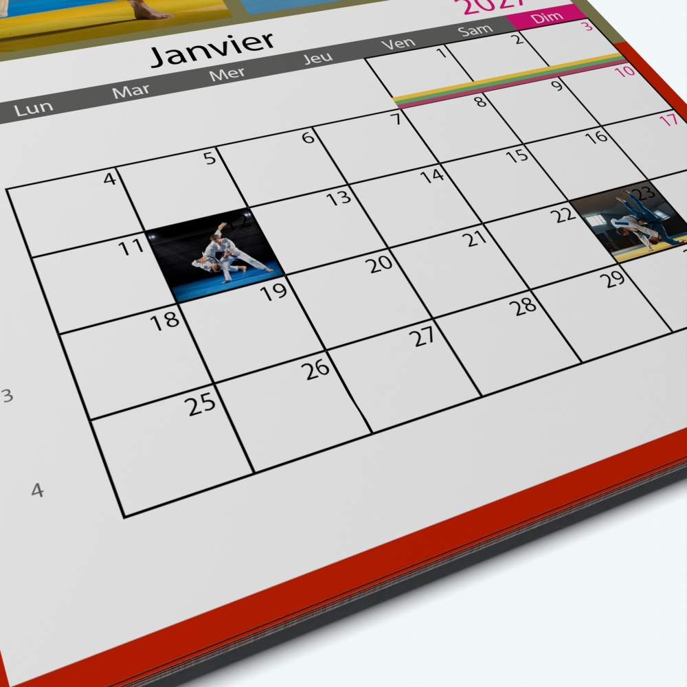 Calendrier PHOTO DATE