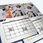 Calendrier agrafé Photo Date