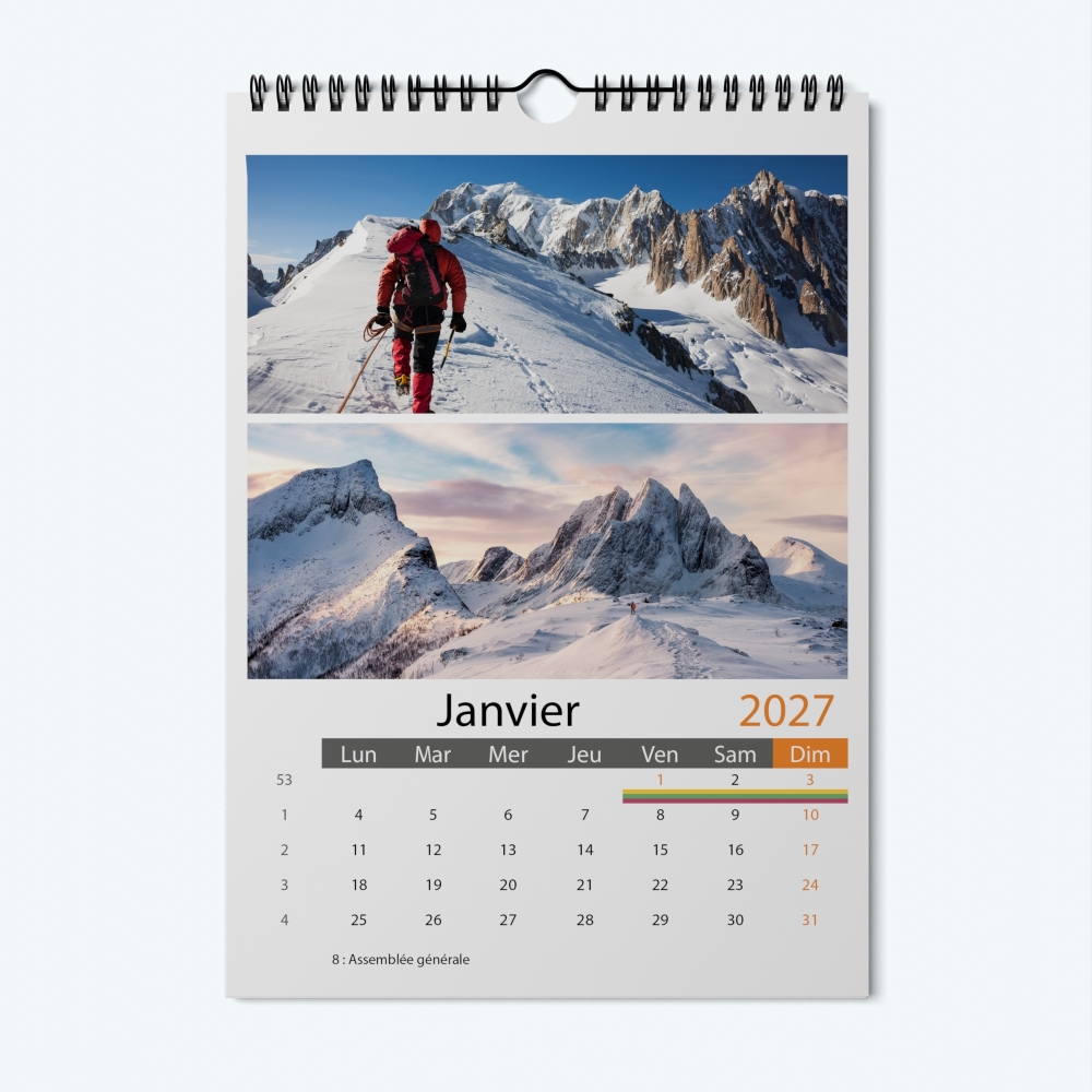 Calendrier photo Classic
