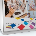 Calendrier de bureau CARRE - Grille calendaire personnalisable