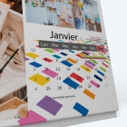 Calendrier de bureau PANO - Grille calendaire personnalisable