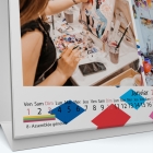 Calendrier de bureau MAXI PANO - Grille calendaire personnalisable
