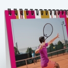 Calendrier de bureau MAXI PANO - Reliure spirale de qualité
