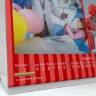 Calendrier de bureau MAXI PANO - Grille calendaire personnalisable