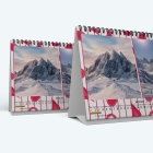 Calendrier de bureau MAXI PANO - Minimum de commande : 25 exemplaires