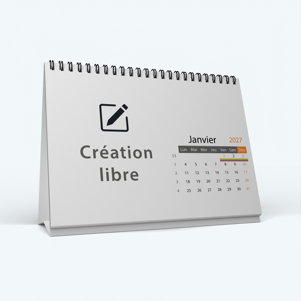Calendrier de bureau PANO