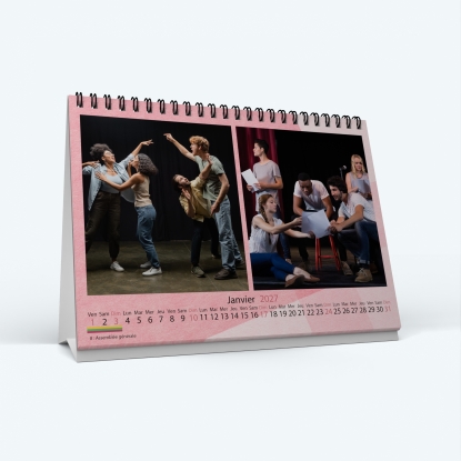 Calendrier de bureau MAXI PANO