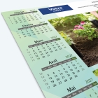 Calendrier sous main - Grille calendaire personnalisable