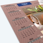 Calendrier sous main - Grille calendaire personnalisable