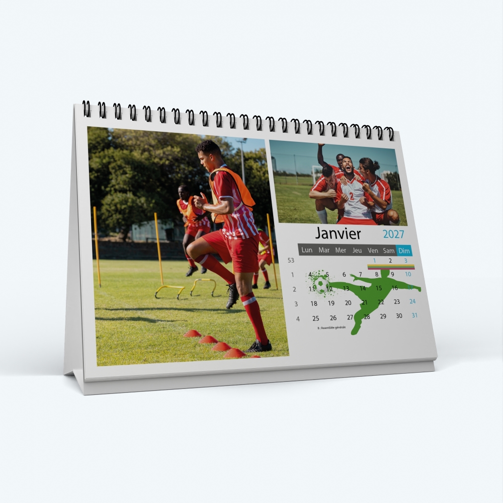 Calendrier de bureau PANO
