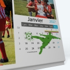 Calendrier de bureau PANO - Grille calendaire personnalisable