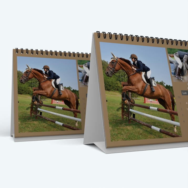 Calendrier de bureau PANO - Minimum de commande : 25 exemplaires