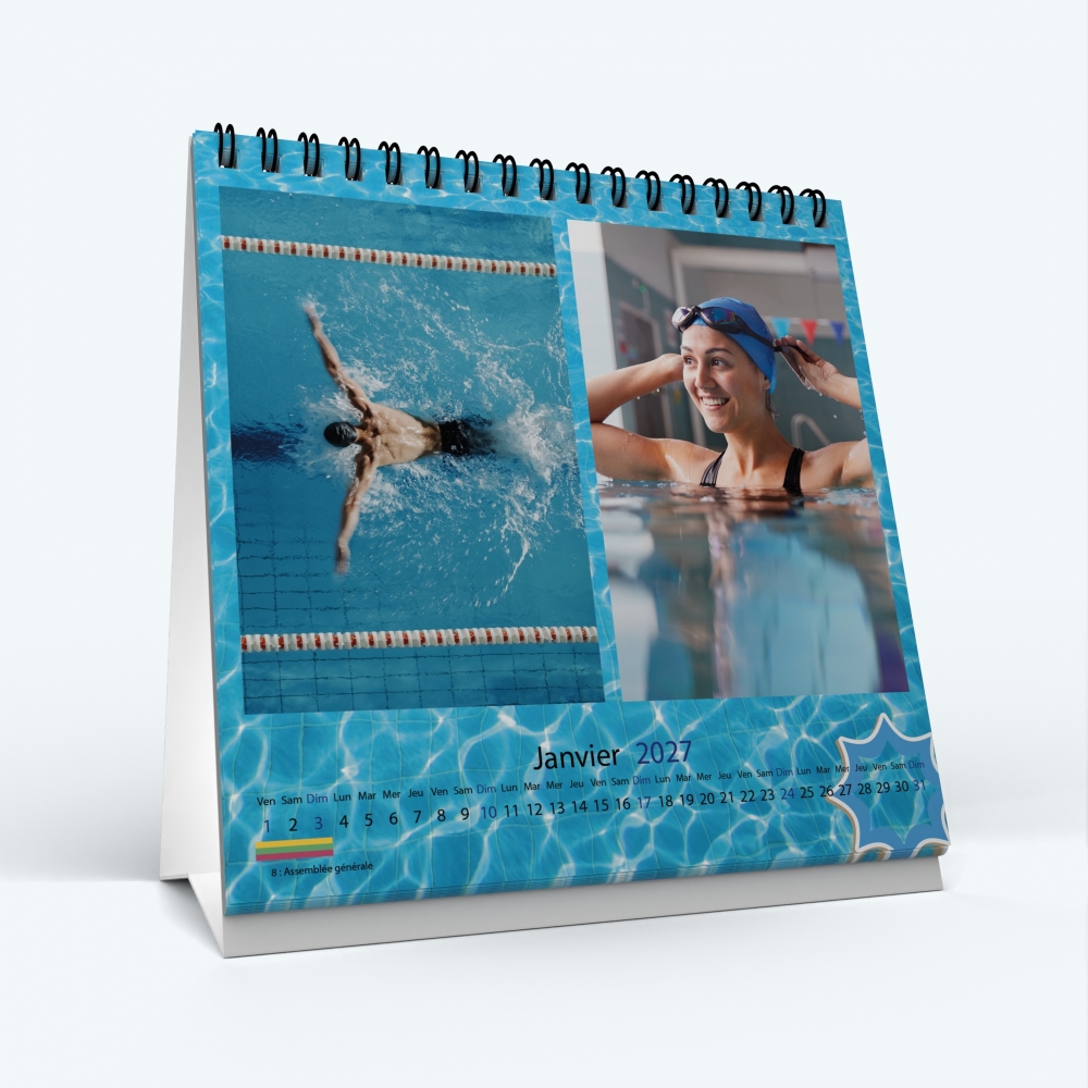 Calendrier de bureau CARRE