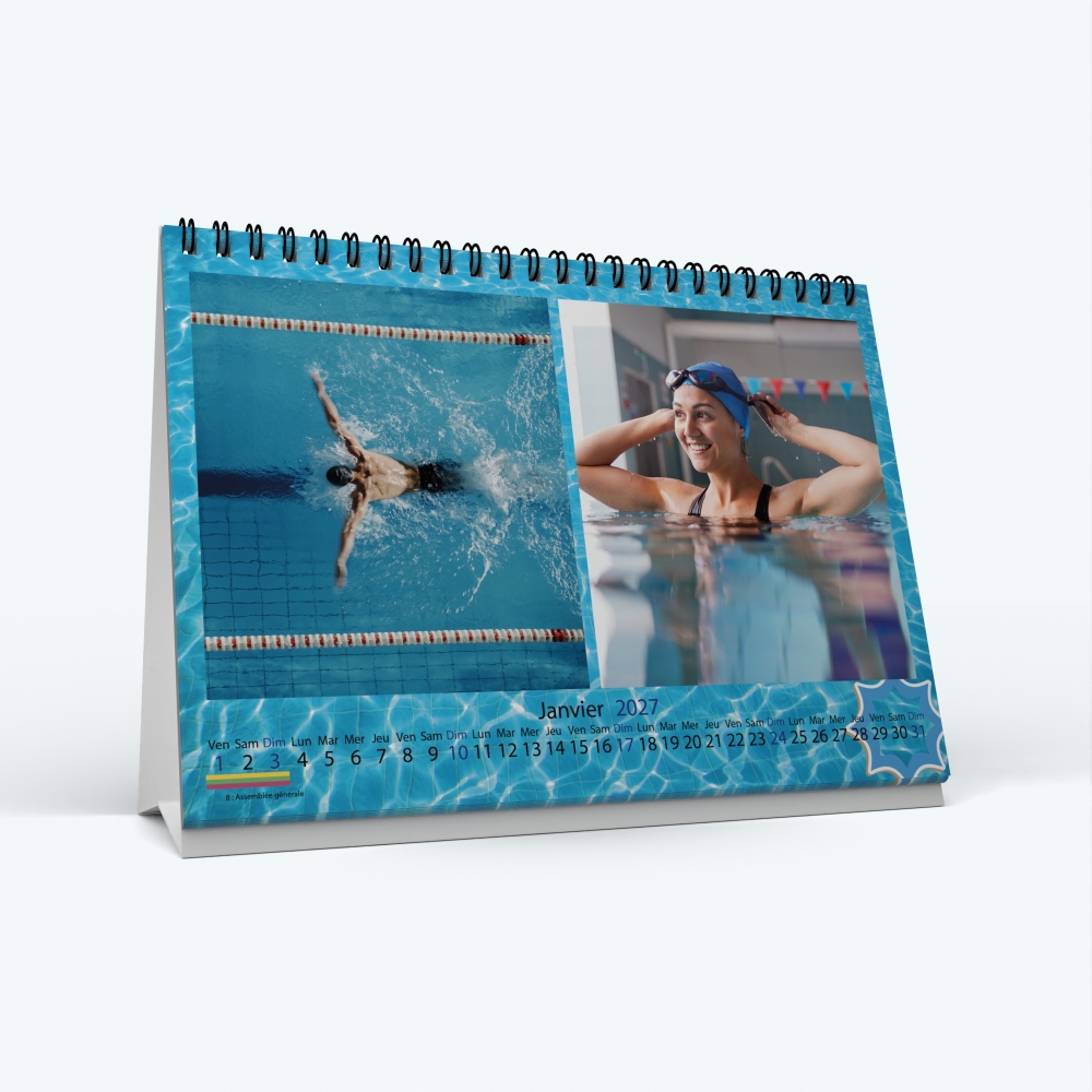 Calendrier de bureau MAXI PANO