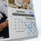 Calendrier de bureau PANO - Grille calendaire personnalisable