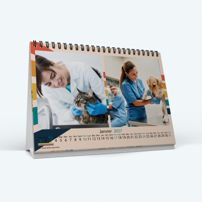 Calendrier de bureau MAXI PANO
