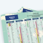 Calendrier de poche CLASSIC - Nombre de photos, logos et texte illimité