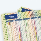 Calendrier de poche CLASSIC - Nombre de photos, logos et texte illimité