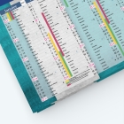 Calendrier de poche CLASSIC - Grille calendaire personnalisable