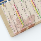 Calendrier de poche CLASSIC - Grille calendaire personnalisable