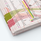 Calendrier de poche CLASSIC - Papier épais rigide 400 g/m2