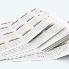 Calendrier de poche DOUBLE - Minimum de commande : 25 exemplaires