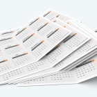 Calendrier de poche DOUBLE - Minimum de commande : 25 exemplaires