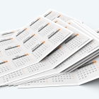 Calendrier de poche DOUBLE - Minimum de commande : 25 exemplaires
