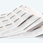 Calendrier de poche DOUBLE - Minimum de commande : 25 exemplaires
