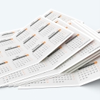 Calendrier de poche DOUBLE - Minimum de commande : 25 exemplaires